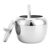 Stainless Steel Sugar Jar Seasoning Jar Spice Container with Lid and Spoon Home Kitchen Tool In Australia - Darrahopens