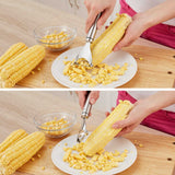 Corn Stripper Peeler Thresher Tool Stainless Steel Kernel Cutter Kitchen Utensils Gadgets