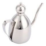 Oil Dispenser Stainless Steel Oil Bottle Leakproof Vinegar Pot Kitchen Storage Container0.25L