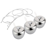 Stainless Steel Condiment Seasoning Containers Pots Set Salt Pepper Sugar Storage Organizers