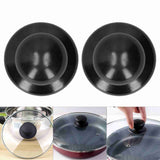 2Pcs Pot Lid Knob with Screws Universal Pan Cover Handle Accessory for Kitchen Cookware