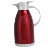 2L Thermal Jug DoubleWall Stainless Steel Vacuum Insulation Kettle for Coffee Tea(Red ) In Australia - Darrahopens