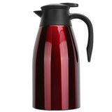 2L Insulation Pot Stainless Steel Vacuum Thermal Kettle Jug for Home Office TravelRed In Australia - Darrahopens