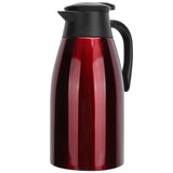 2L Insulation Pot Stainless Steel Vacuum Thermal Kettle Jug for Home Office TravelRed In Australia - Darrahopens