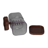 Manual Nut Chopper Effortless Easy to Clean Hand Crank Nut Grinder for Almonds Hazelnuts PecansCoffee