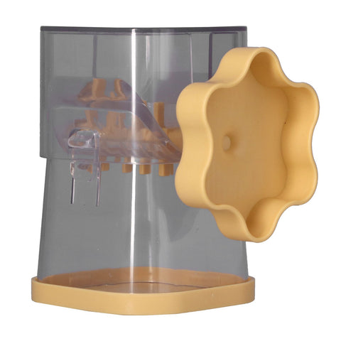 Manual Nut Chopper Effortless Easy to Clean Hand Crank Nut Grinder for Almonds Hazelnuts PecansYellow In Australia - Darrahopens