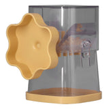 Manual Nut Chopper Effortless Easy to Clean Hand Crank Nut Grinder for Almonds Hazelnuts PecansYellow