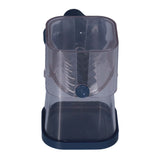 Manual Nut Chopper Effortless Easy to Clean Hand Crank Nut Grinder for Almonds Hazelnuts PecansNavy Blue