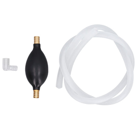 Tea Tray Drain Hand Suction Ball Pump Pipe Kit Copper Head Leakproof for 1.2cm Diameter Hose In Australia - Darrahopens