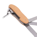 BBQ Tool Set 5 in 1 Multifunction Foldable Portable Spatula Brush Fork Bottle Opener Stainless Steel Grill Combo Set