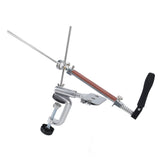 Knife Sharpener Kit Stainless Steel Knife Grinding Machine Sharpening Stone System for Household