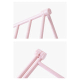 Washcloth Holder Foldable Hand Towel Holder Vertical Dish Cloth Storage Rack for KitchenBlue