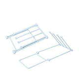 Washcloth Holder Foldable Hand Towel Holder Vertical Dish Cloth Storage Rack for KitchenGray