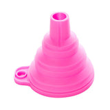 Kitchen Silicone Funnel Food Grade Silicone Foldable Funnel for Water Bottle Liquid TransferRandom Color