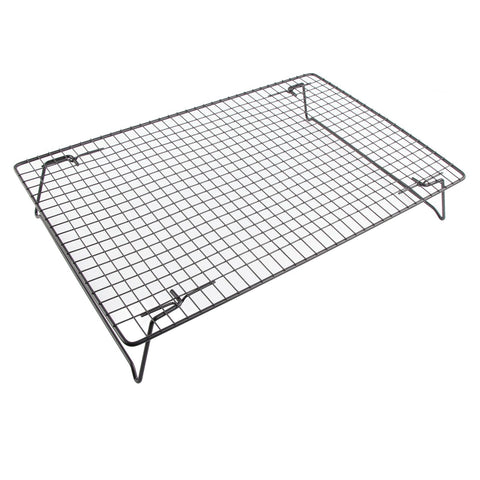 Cooling Rack Iron Bread Cookie Cake Cooling Net Oven Accessories for Dessert Coffee Shop Bakery Black In Australia - Darrahopens