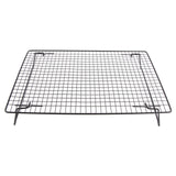 Cooling Rack Iron Bread Cookie Cake Cooling Net Oven Accessories for Dessert Coffee Shop Bakery Black In Australia - Darrahopens