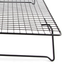 Cooling Rack Iron Bread Cookie Cake Cooling Net Oven Accessories for Dessert Coffee Shop Bakery Black