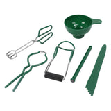 6 Pcs Canning Kit Canning Funnel Tong Bubble Popper Jar Wrench Lifter Magnetic Lid Lifter Jam Making Set In Australia - Darrahopens