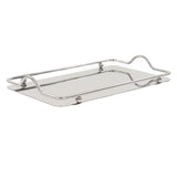 Large Rectangle Tray Stainless Steel Home Living Room Commercial Dishes Tray for Coffee Water Cups Fruit In Australia - Darrahopens