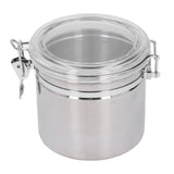 Stainless Steel Sealed Can Food Storage Container Airtight Canister for Dried Fruit Milk Powder Tea Medium 1300ml