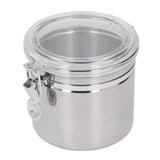 Stainless Steel Sealed Can Food Storage Container Airtight Canister for Dried Fruit Milk Powder Tea Medium 1300ml In Australia - Darrahopens