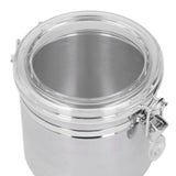Stainless Steel Sealed Can Food Storage Container Airtight Canister for Dried Fruit Milk Powder Tea Medium 1300ml