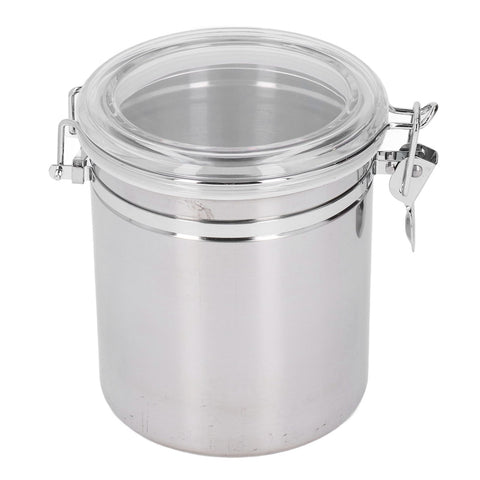 Stainless Steel Sealed Can Food Storage Container Airtight Canister for Dried Fruit Milk Powder Tea Large 1600ml In Australia - Darrahopens