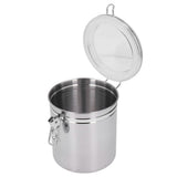 Stainless Steel Sealed Can Food Storage Container Airtight Canister for Dried Fruit Milk Powder Tea Large 1600ml In Australia - Darrahopens