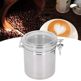 Stainless Steel Sealed Can Food Storage Container Airtight Canister for Dried Fruit Milk Powder Tea Large 1600ml