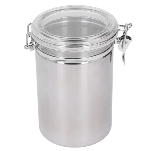 Stainless Steel Sealed Can Food Storage Container Airtight Canister for Dried Fruit Milk Powder Tea Extra Large 2100ml In Australia - Darrahopens