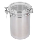 Stainless Steel Sealed Can Food Storage Container Airtight Canister for Dried Fruit Milk Powder Tea Extra Large 2100ml In Australia - Darrahopens