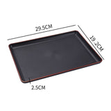 3 Pcs Serving Tray Rectangular Fast Food Tray Multipurpose For Kitchen Restaurant Hotel 30x20cm/11.81x7.87in In Australia - Darrahopens