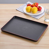 3 Pcs Serving Tray Rectangular Fast Food Tray Multipurpose For Kitchen Restaurant Hotel 30x20cm/11.81x7.87in In Australia - Darrahopens