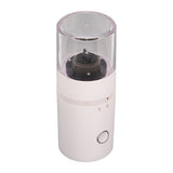 Electric Coffee Grinder USB Charge Coarse and Fine Grinding Adjustable Small Auto Coffee Beans Mill White for Home