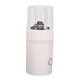 Electric Coffee Grinder USB Charge Coarse and Fine Grinding Adjustable Small Auto Coffee Beans Mill White for Home