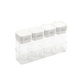 Seasoning Container Compact Portable Transparent Condiment Bottle for Kitchen Home 2 Oil Control Bottle+2 Seasoning Bottle In Australia - Darrahopens