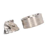 Coffee Grinder Disc Grinding Core 420 Stainless Steel Coffee Bean Grinding Disc Core Kit Five Star Cone