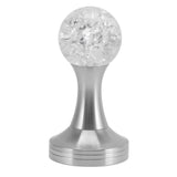 Crystal Ball Coffee Flat Tamper Stainless Steel Base Powder Hammer for Coffee Accessories Silver 53mm In Australia - Darrahopens