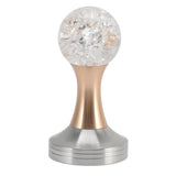 Crystal Ball Coffee Flat Tamper Stainless Steel Base Powder Hammer for Coffee Accessories Gold 51mm In Australia - Darrahopens