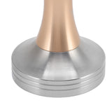 Crystal Ball Coffee Flat Tamper Stainless Steel Base Powder Hammer for Coffee Accessories Gold 58mm