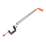 Rolling Pin Stainless Steel Dough Roller Fixed 360° Rotation for Pastry Bread Pizza M In Australia - Darrahopens