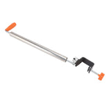 Rolling Pin Stainless Steel Dough Roller Fixed 360° Rotation for Pastry Bread Pizza M