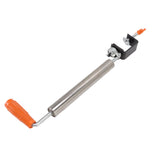 Rolling Pin Stainless Steel Dough Roller Fixed 360° Rotation for Pastry Bread Pizza S