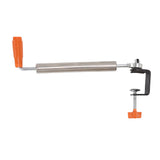 Rolling Pin Stainless Steel Dough Roller Fixed 360° Rotation for Pastry Bread Pizza S