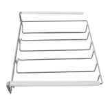 Wine Glass Holder Stainless Steel Punch Free Wine Glass Rack Under Cabinet for Home Goblet Storage In Australia - Darrahopens