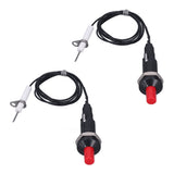 2 Pcs Piezo Igniter 1 Out 2 Push Button with Ignition Needle Wire 1 Meter Piezoelectric Ignition for Fireplace Oven Heater Kitchen In Australia - Darrahopens