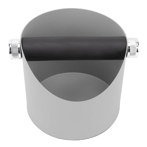 Coffee Knocking Slag Bucket Home Small Anti Slip Coffee Machine Grounds Box Powder Slag Recycling Bucket Grey