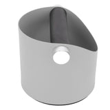 Coffee Knocking Slag Bucket Home Small Anti Slip Coffee Machine Grounds Box Powder Slag Recycling Bucket Grey