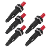 5PCS Piezo Igniter 1 Out 2 Spark PP Shell Push Button Grill Igniters for Outdoor Cooking