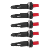 5PCS Piezo Igniter 1 Out 2 Spark PP Shell Push Button Grill Igniters for Outdoor Cooking